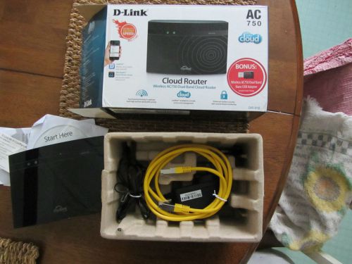 Dlink DIR-810L ac750 Wireless AC Router+ DWA-171 AC600 usb adaptor
