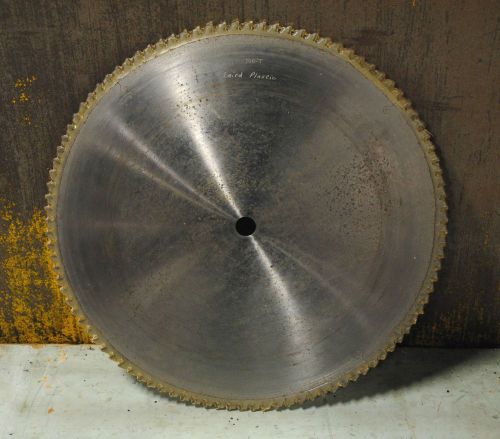 Large circular saw blade 20&#034; 100 teeth 1&#034; arbor carbide woodworking #4 for sale