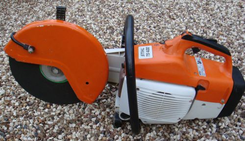 A good stihl ts400 petrol disc cutter with new blade in working order for sale