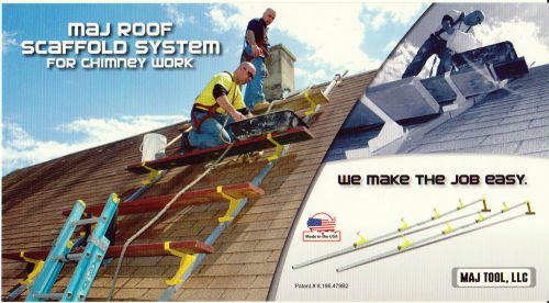 1-----Roof  Scaffold plank brackets for shingles