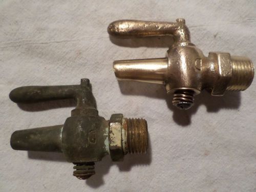 Antique Brass Valves Steam Engine Hit Miss Stationary Spigot Release Farm