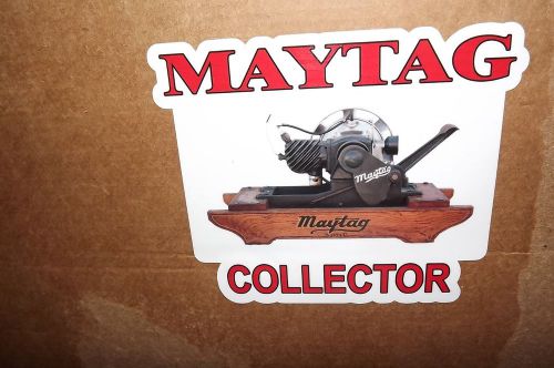 MAYTAG collector window  decal     vehicle- tool box- shop door- sign