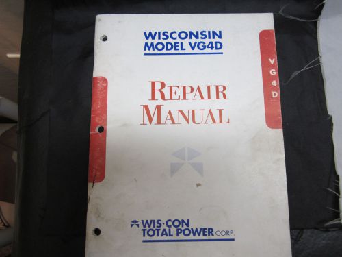 WISCONSIN REPAIR MANUAL MODEL VG4D