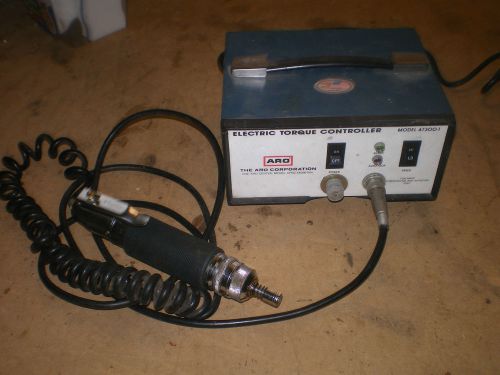 ARO 47300-1 Electric Torque Controller w/Low torque Screwdriver Parts/Repair