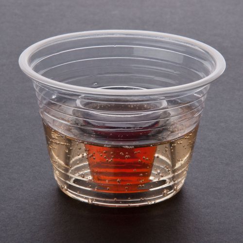 50 - Disposable jager bomb shooter hurricane cups glass - 2 part shot cup