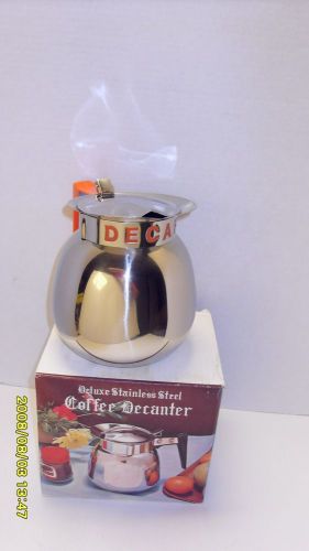 Deluxe Stainless Steel 64 oz.  Coffee Decanter