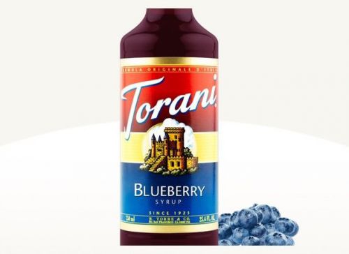 Torani syrup Blueberry  750mL (25.4FL.OZ)