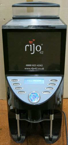 Rijo42 Aequator Brasil Highgloss Black Bean to Cup Commercial Coffee Machine