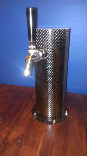 Draft tower - carbon fiber - perlick faucet 575ss for sale