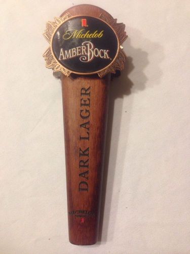 Michelob Amberbock Dark Lager Beer Tap Handle