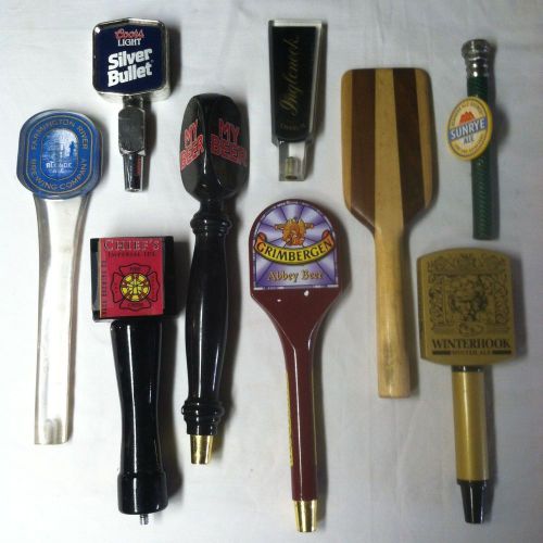 Assorted Beer &amp; Wine Taps &#034;DON&#039;T MISS THIS BUNCH&#034;