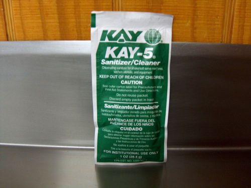 Kay-5 sanitizer/cleaner