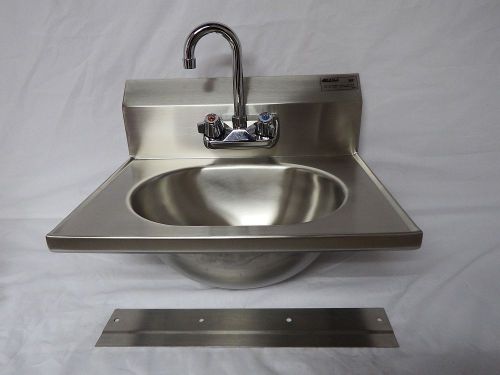 EAGLE GROUP HSA-10-F-IF1  - Hand Sink, Single Bowl, Wall Mount  W/FAUCET   -@-