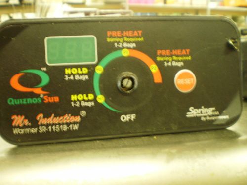 Mr induction sr1151b-1w warmer cooktop range digital control panel 2 settings for sale