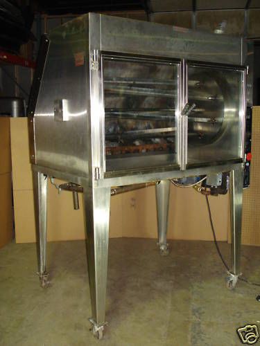 HARDT INFERNO N-GAS ROTISSERIE OVEN WITH 8 SPIKES