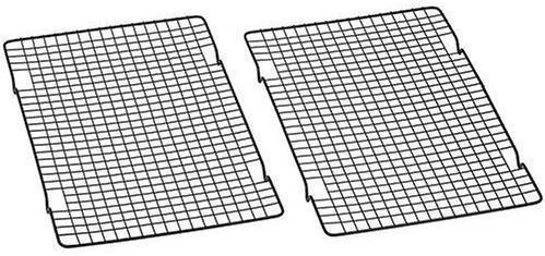 Cooling Racks 10 X 16 Inch Nonstick Cooling Rack Set Of 2 Pies Cakes Cookies