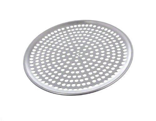 Browne foodservice 575350 thermalloy aluminum perforated pizza pan  10-inch for sale