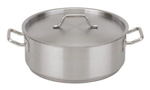 Brazier ROY SS BRAZ 25-25 qt Stainless Steel W/ Lid Royal Industries