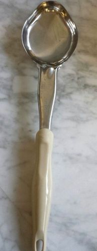Vollrath one-piece heavy duty 3 oz ivory oval bowl spoodle utensil euc for sale