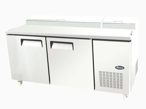 New atosa 67&#034; 2 door pizza prep table mpf8202, free shipping for sale