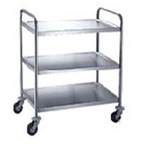 SUC-30 3 Tier Stainless Trolley