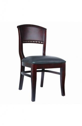 Eco beitermeir wood chair in mahogany / walnut color for sale