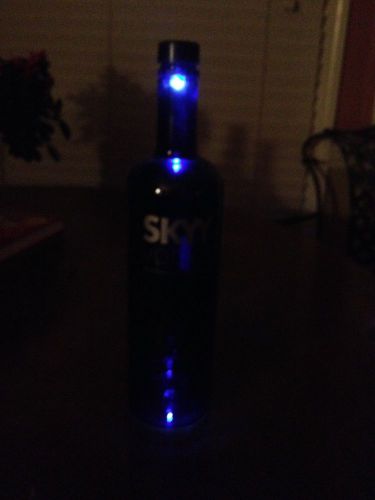SKYY Vodka LED Lighted Bottle