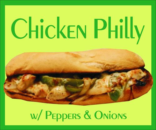 CHICKEN PHILLY DECAL