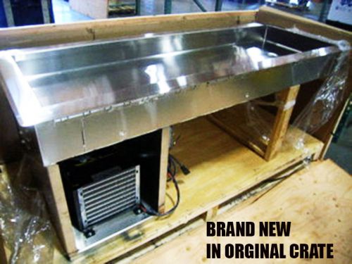 NEW COSPOLICH 5 PAN REFRIGERATED COLD FOOD DROP IN TABLE  MARINE SHIPBOARD