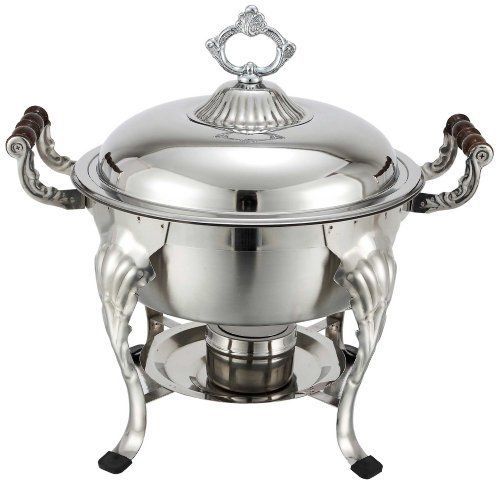 NEW Winco 708 Round Crown Chafer  5-Quart