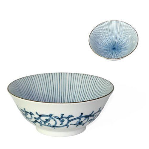 7.25&#034; Sensuji  Lines Bowl Made In Japan