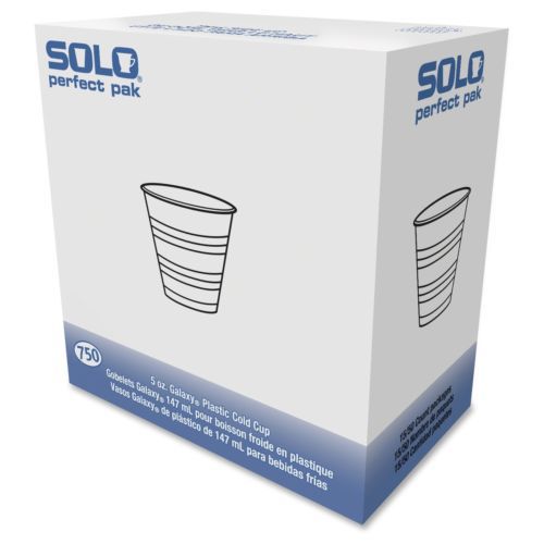 Solo Galaxy Polystyrene Plastic Cold Cups - 5 Oz - 750/carton - (ofy5pk0100)