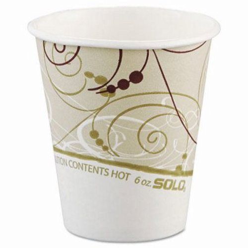 Symphony 6-oz. Paper Hot Cup, 1,000 Cups (SCC 376SMSYM)