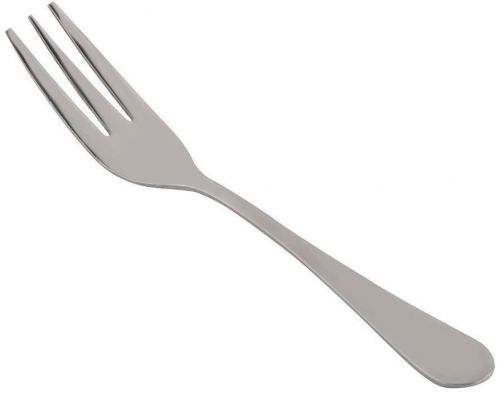 Chelsea Series Chrome Plated Salad Fork With Tines 6 3/8 Inch Satin Case
