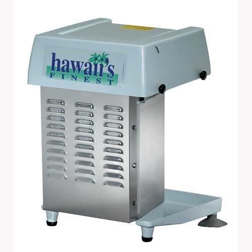 GOLD METAL &#034;HAWAII&#039;S FINEST&#034; SHAVED ICE MACHINE (1027)