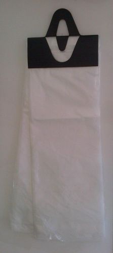 100 newspaper, advertising, doggie doo - clear plastic bags 7.5 x 20 for sale