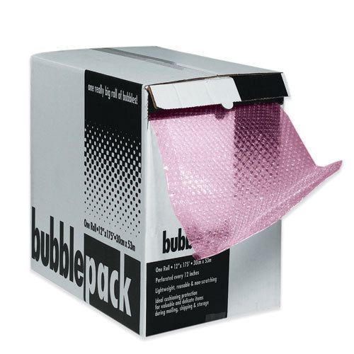 24&#034; x 175&#039; Anti Static 3/16&#034; Bubble Wrap Perforated Dispenser Pack