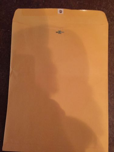 (75) Large Clasp Envelopes 12.5&#034;X15.5&#034;