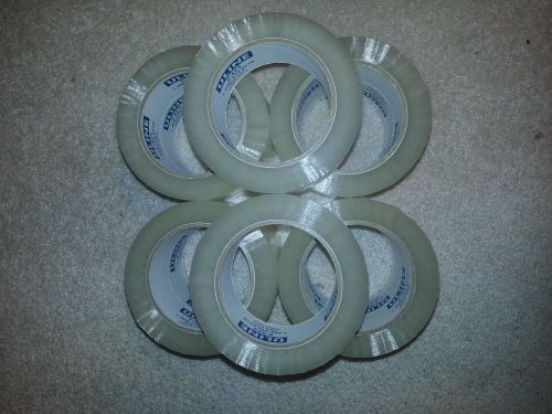 10 Rolls of 2&#034; X 110 Yards Clear 2 Mil ULINE Industrial Shipping / Packing Tape