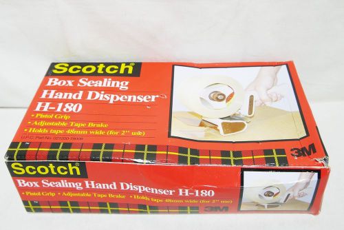 Scotch box sealing tape dispenser h180, 2 in for sale