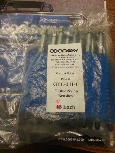 Goodway gtc-211-1 standard threaded tube brushes for sale