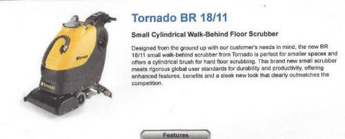 Tornado br 18/11 floor scrubber for sale