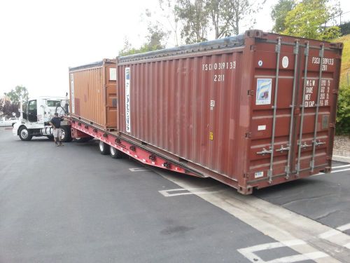 20&#039; open top shipping container