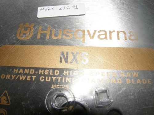 HUSQVARNA NXS DIAMOND CUTTING BLADE