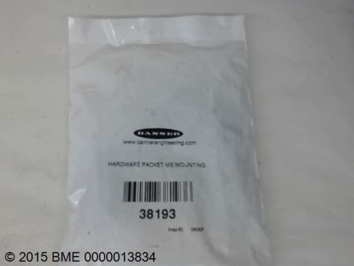 BANNER HARDWARE PACKET MS MOUNTING -38193  /   119224  - NEW
