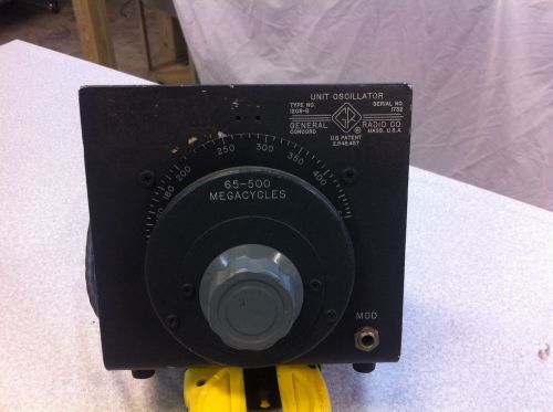 Unit Oscillator, General Radio 1208-B, 65 - 500 megacycles, vintage