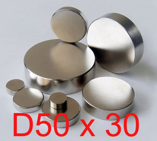 DIAMETER 50 x 30 Neodymium NdFeB Magnets