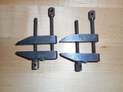 STARRETT NO. 161A MACHINIST PARALLEL CLAMPS 1 pair