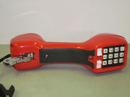 Harris Dracon TS-21 Telephone Line Test Set Butt Set Touchtone Dial