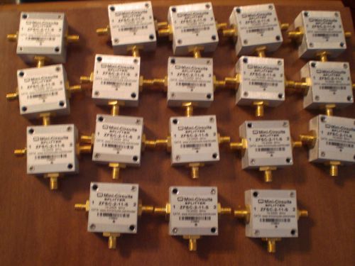 New Mini-circuits ZFSC-2-11-S+ Power Splitter/Combiner   2 Way-0° 5 to 500 MHz